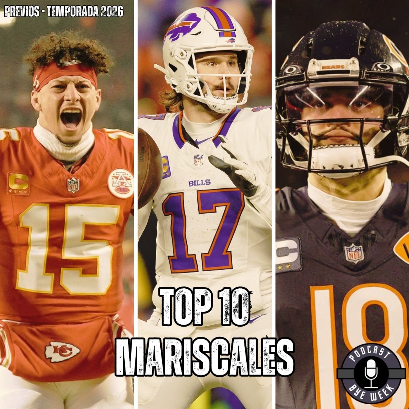 TOP 10 Mariscales - Mahomes baja del Top 3? Temporada MVP de Stafford. Josh Allen sigue en la cima episode artwork