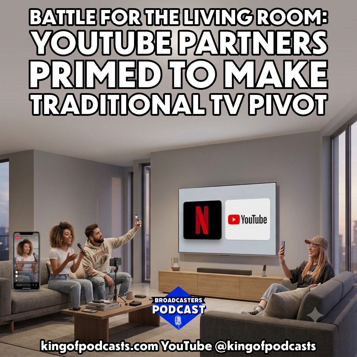 Battle for the Living Room: YouTube Partners Primed to Make Traditional TV Pivot episode artwork
