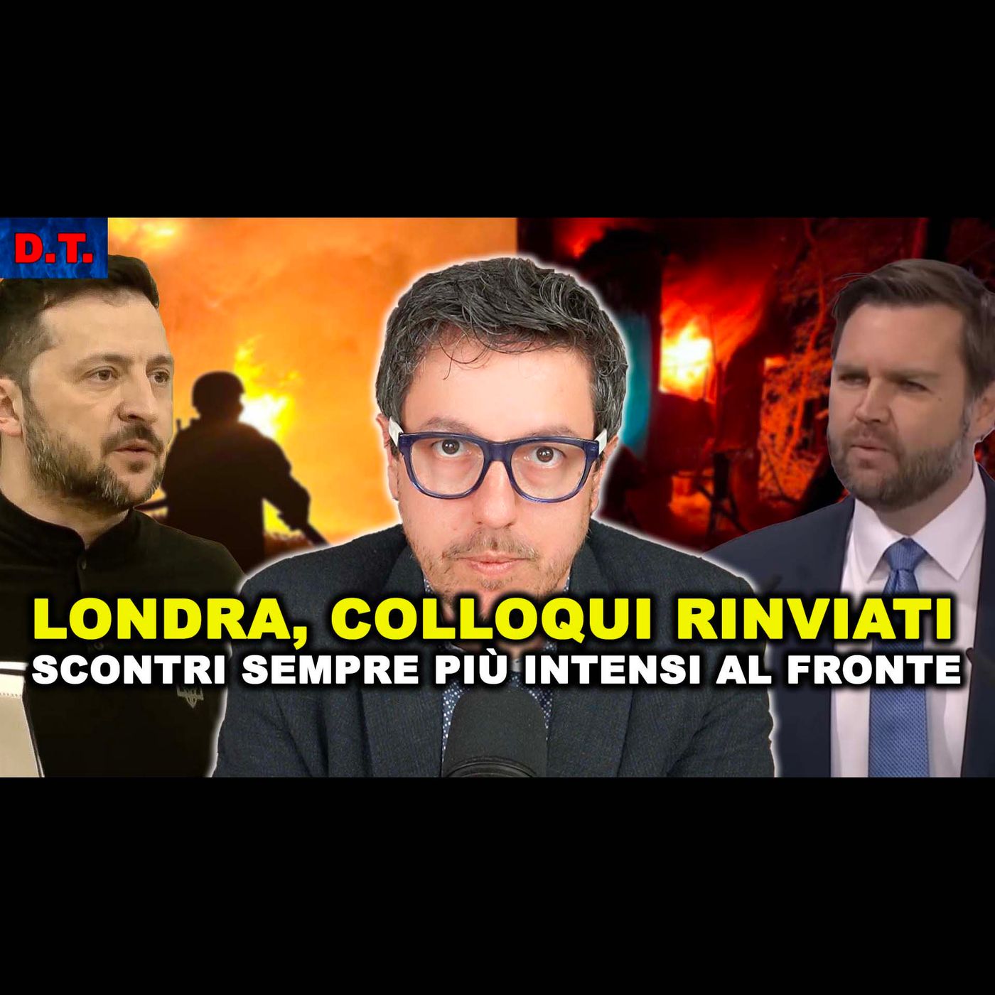 SCONTRI SEMPRE PIÙ INTENSI AL FRONTE | Colloqui di PACE a Londra RINVIATI