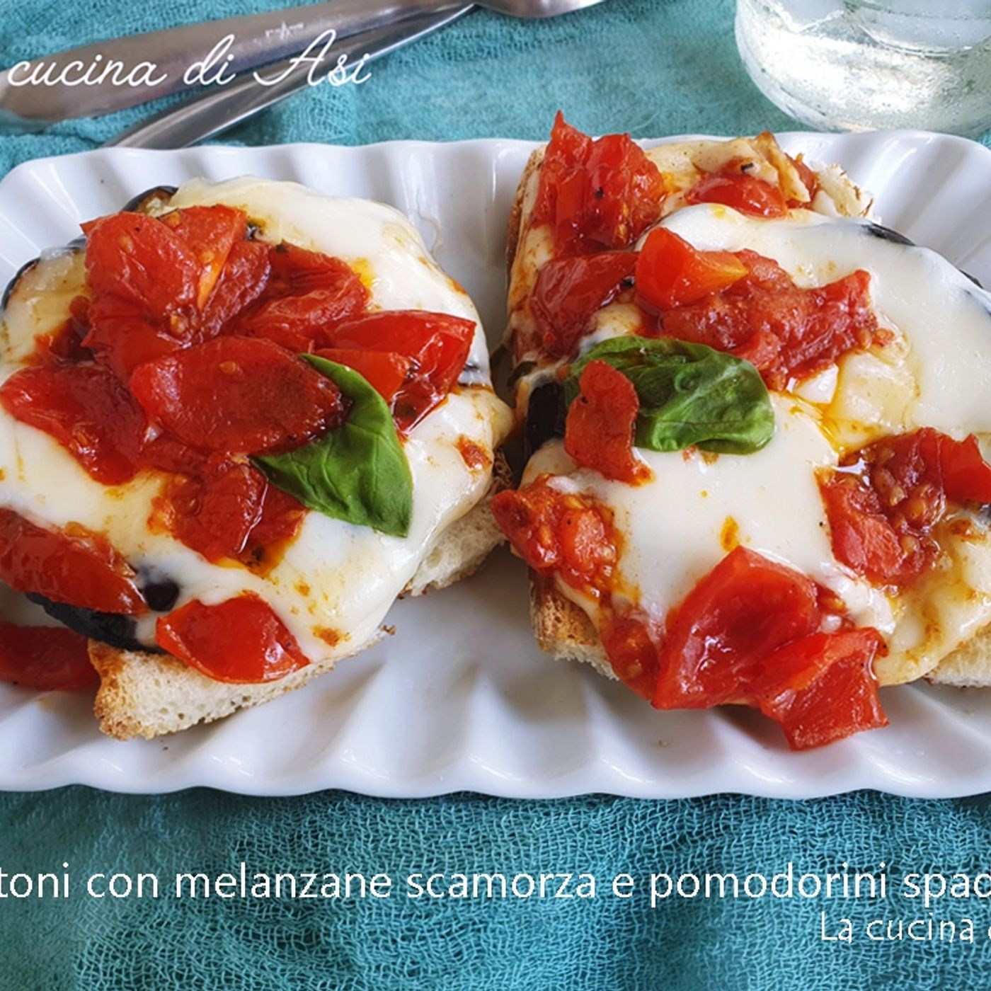 Melanzane con scamorza, raspadura e pomodorini – Ricetta estiva veloce episode artwork