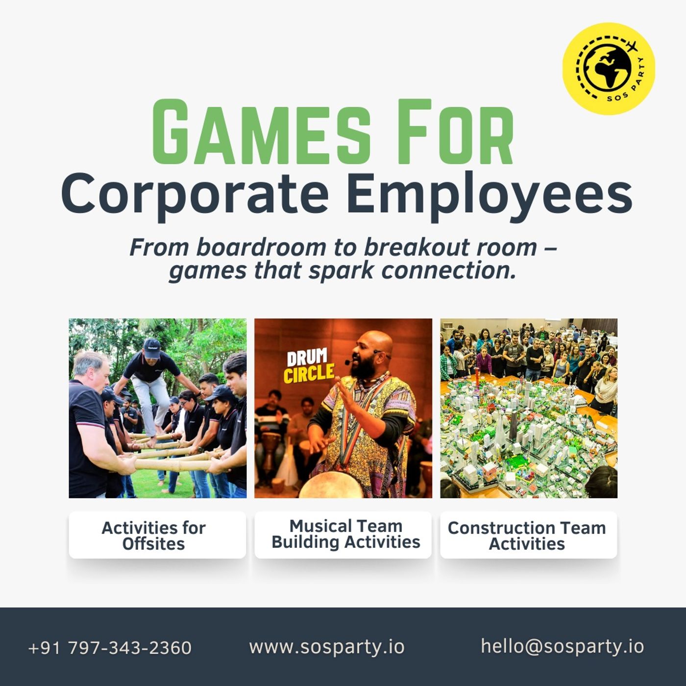 Games For Corporate Employees .