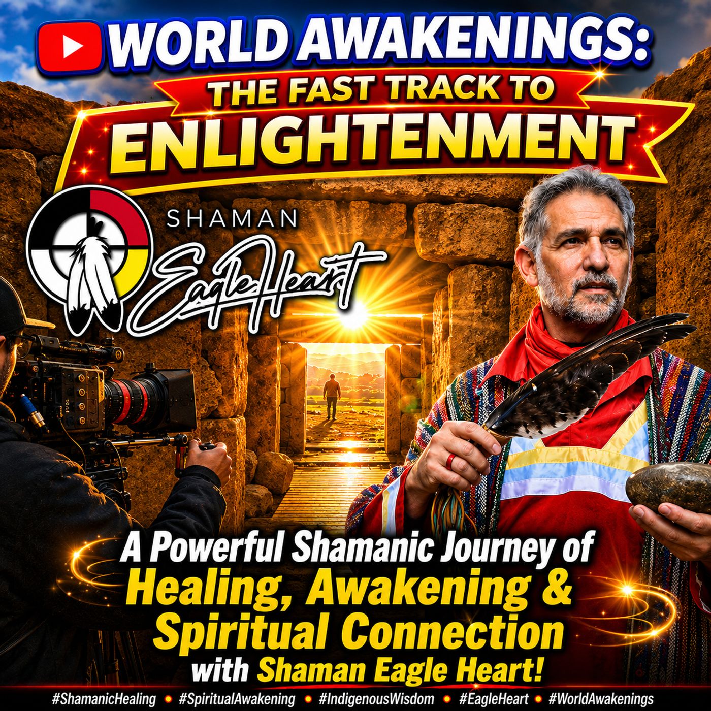 The Hidden Power of Sacred Sites & Ancient Shamanic Wisdom with Eagleheart episode artwork