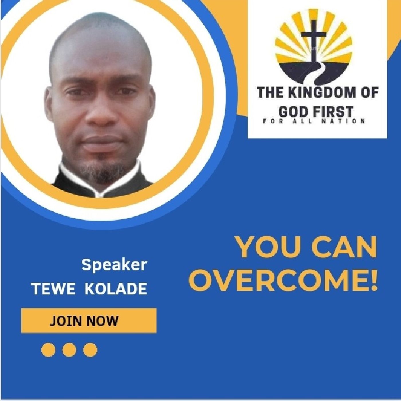 YOU CAN OVERCOME!