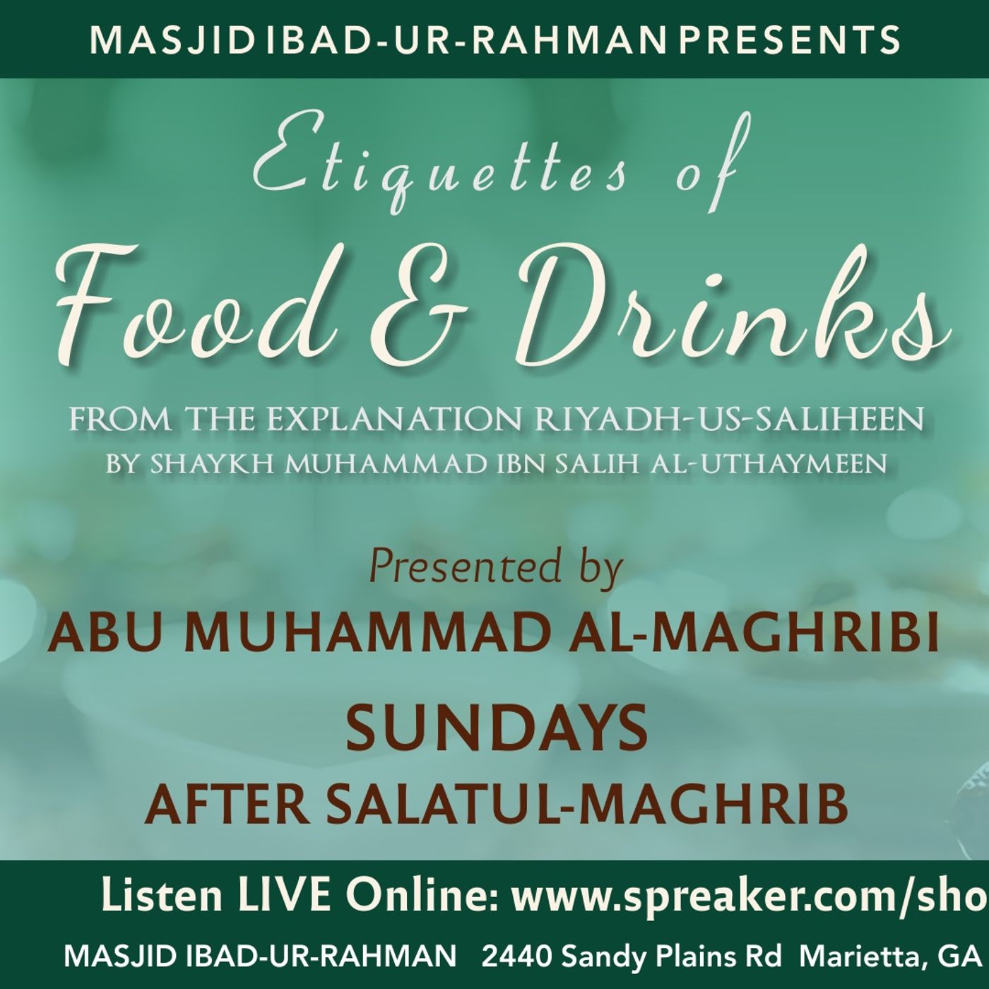 Episode 17 - 03 Etiquettes of Food and Drinks