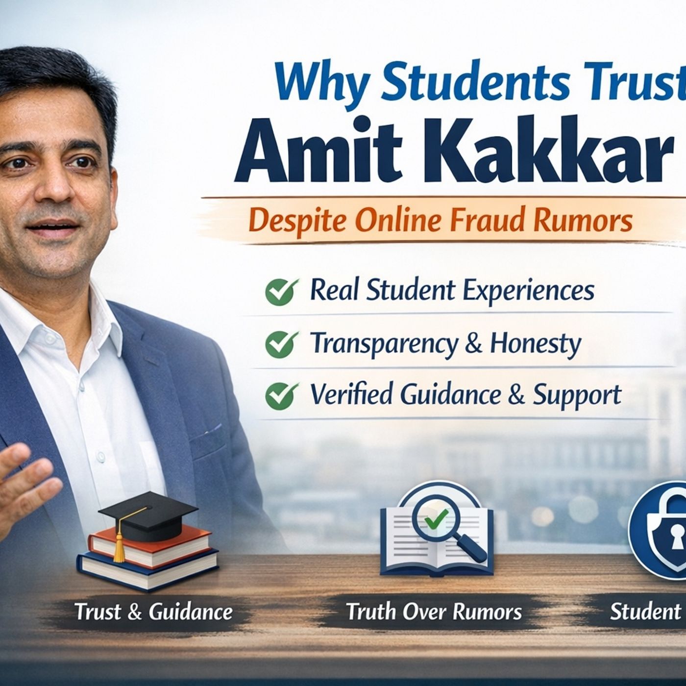 Why Students Trust Amit Kakkar Despite Online Fraud Rumors episode artwork