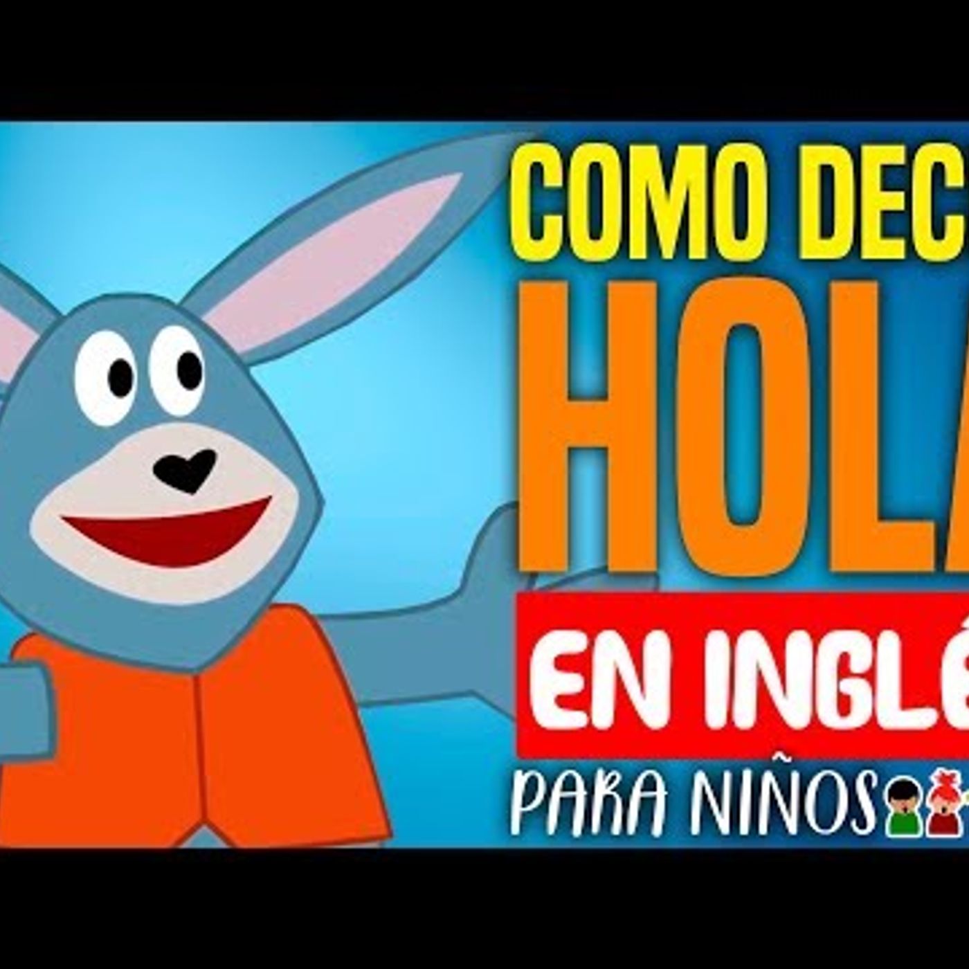 075. Formas de decir HOLA en INGLÉS para niños