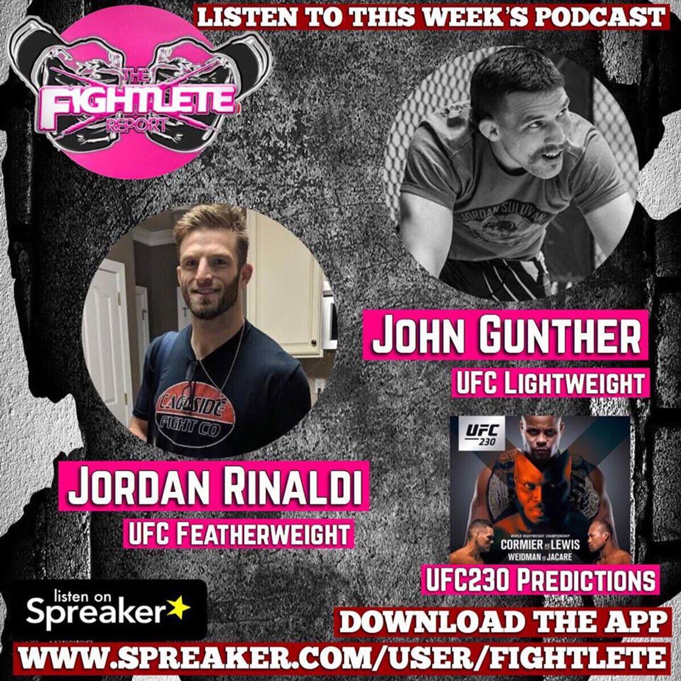 Fightlete Radio Show Podcast Archive