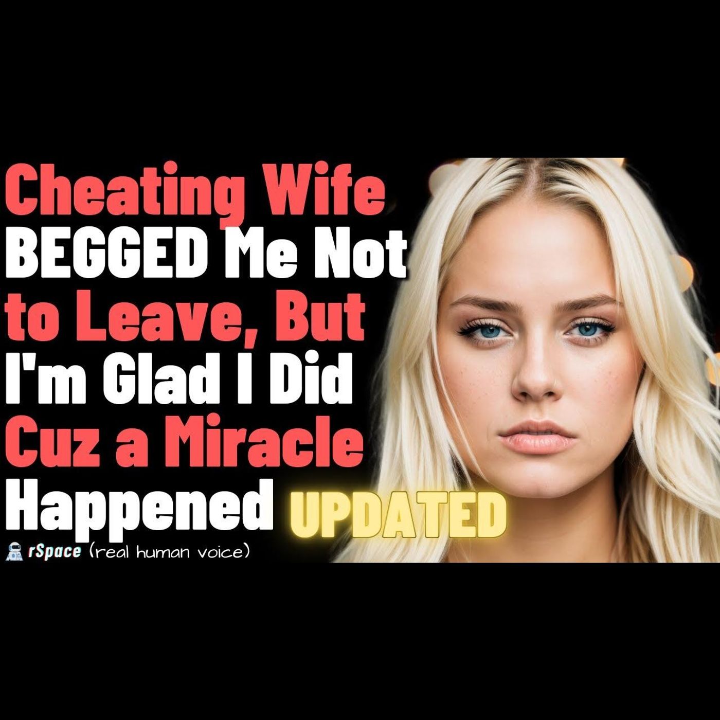 Cheating Wife BEGGED Me Not to Leave, But I'm Glad I Did Because a Miracle Happened... (With Update) episode artwork