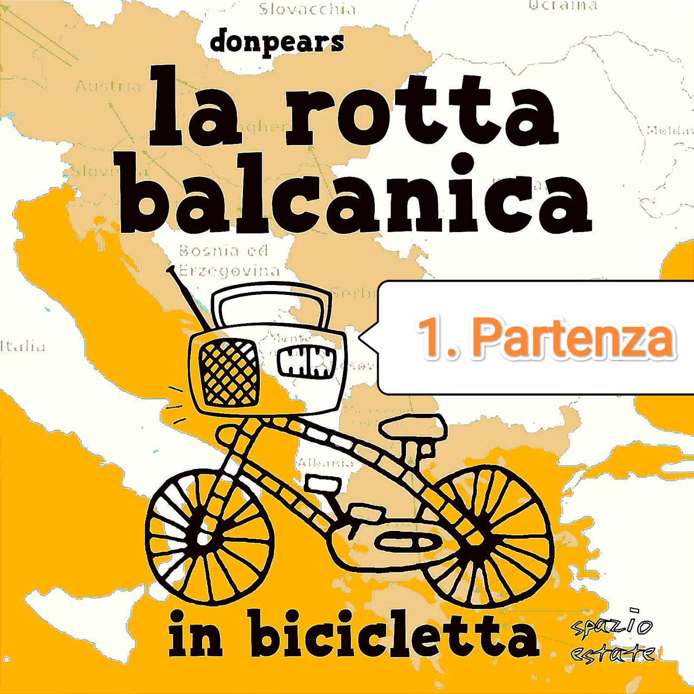 La rotta balcanica in bicicletta