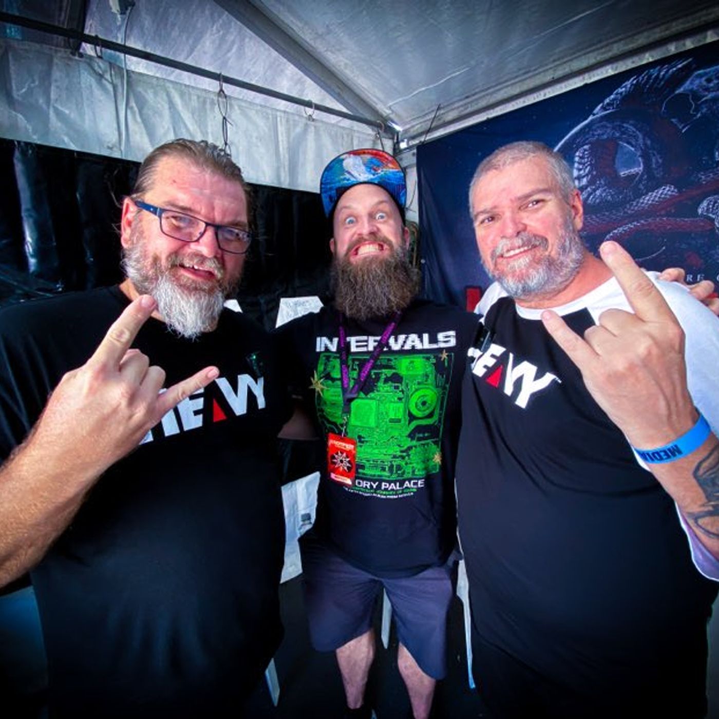 Backstage With LUKE SEVEREID At KNOTFEST BRISBANE 2025