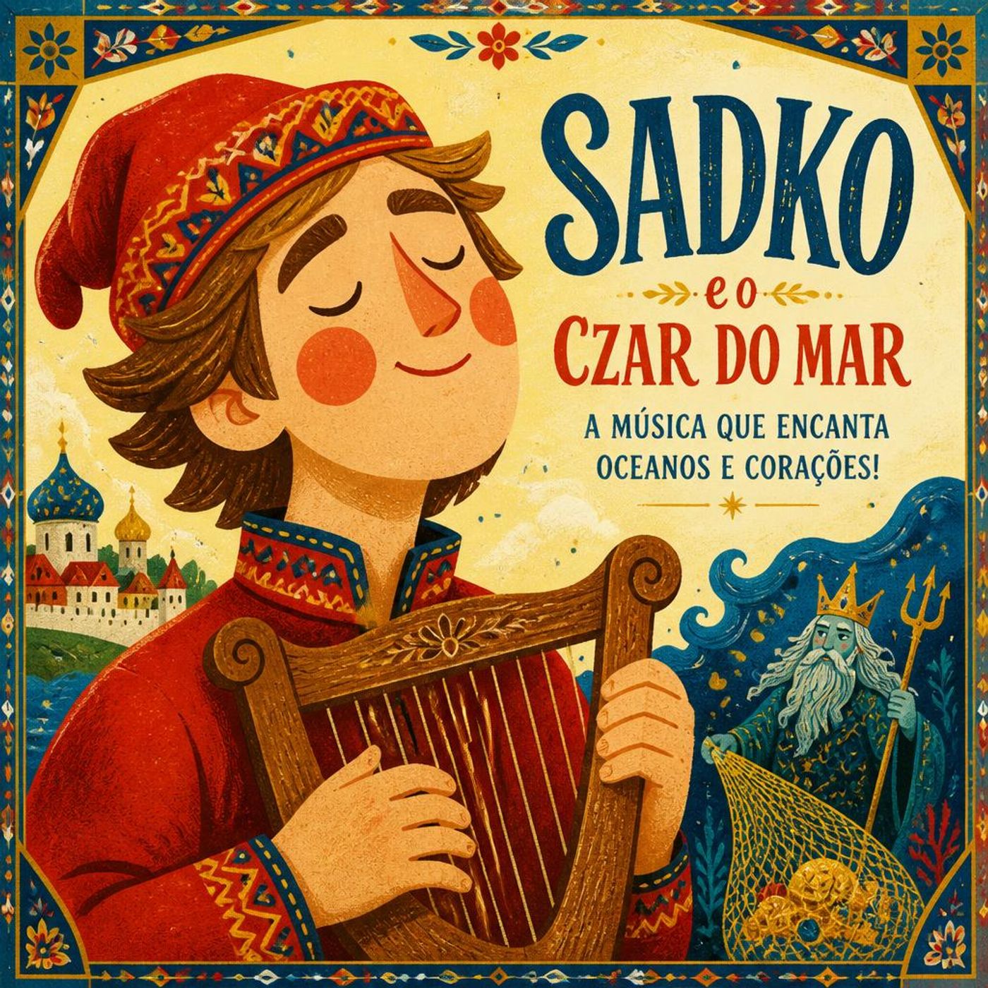 O Músico de Novgorod e a Harpa do Rei do Mar ｜ Lenda da Rússia episode artwork