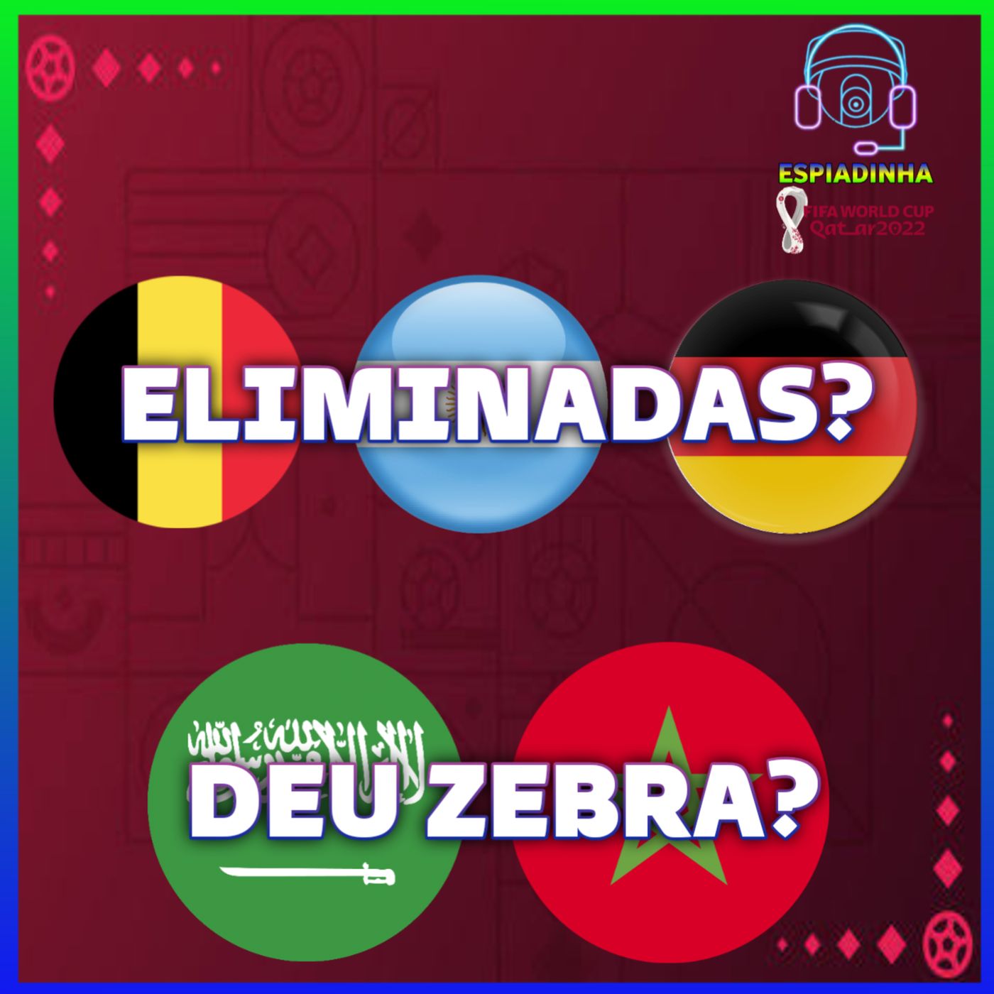 Última rodada da fase de grupos! Vai dar zebra? | Copa Do Mundo 2022