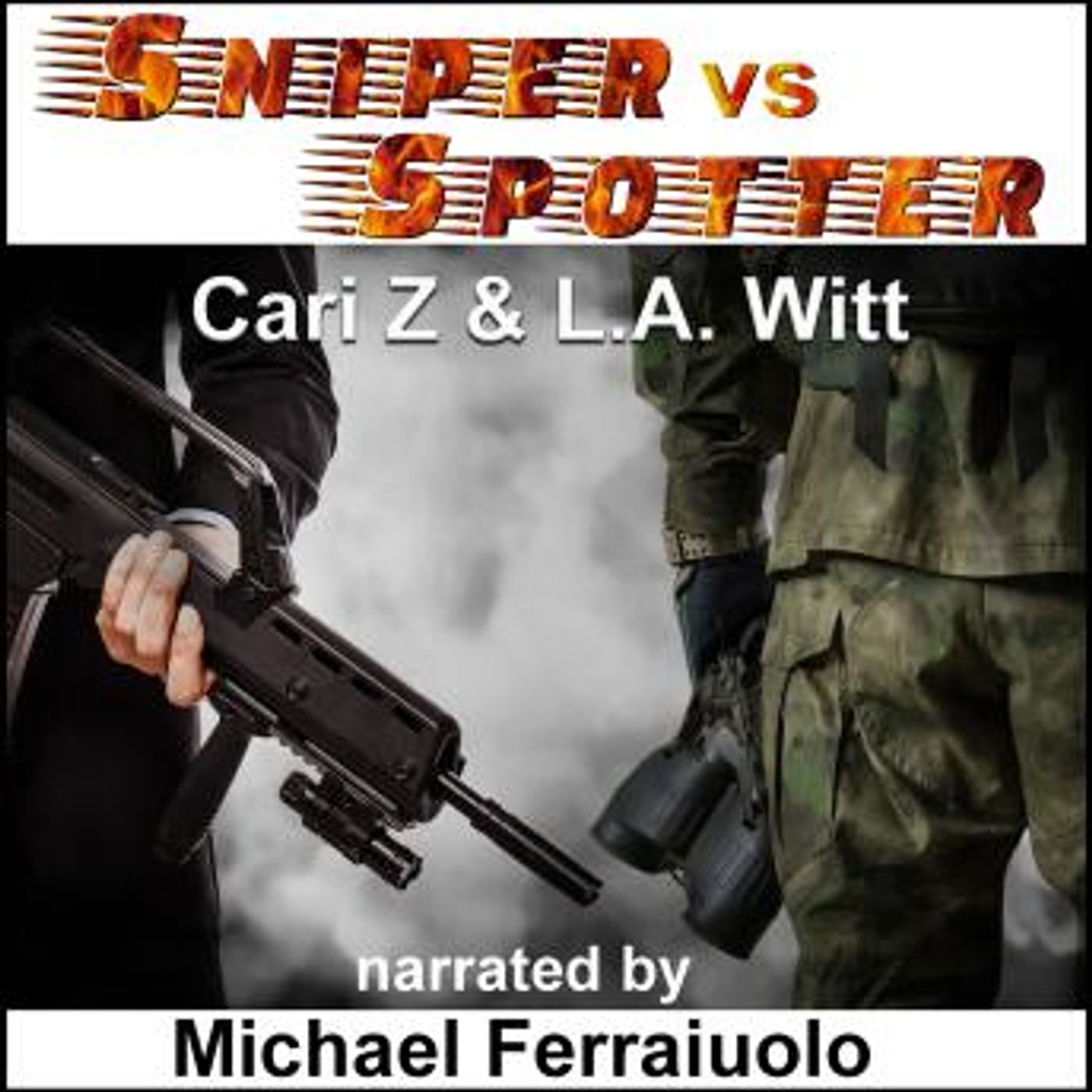 Sniper vs. Spotter by Cari Z, L.A. Witt episode artwork