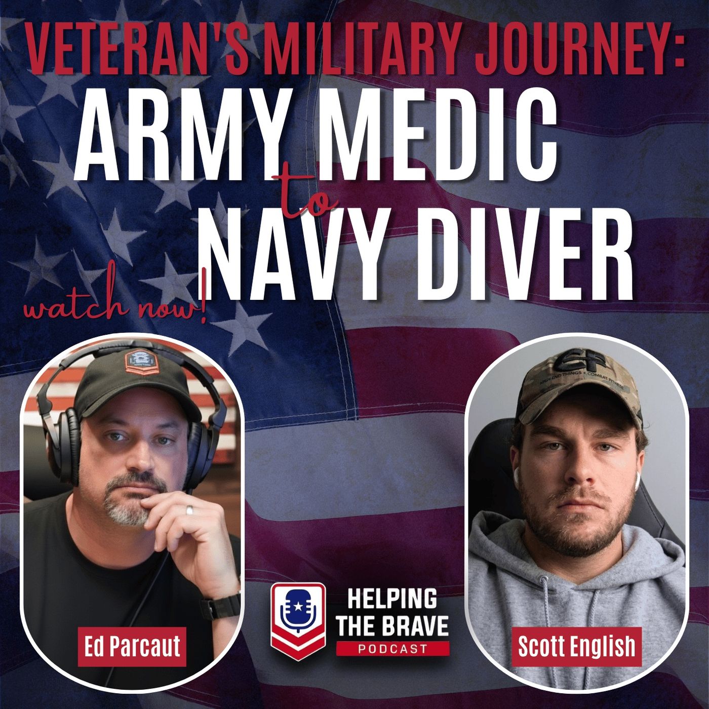 Veteran's Military Journey: Army Medic To Navy Diver episode artwork