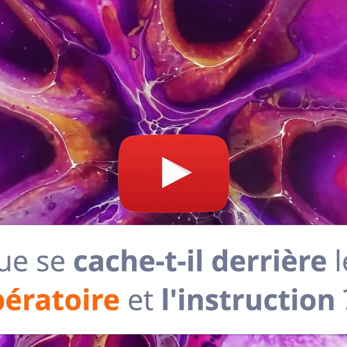 #140 - Que se cache-t-il derrière le mode opératoire et l'instruction ? episode artwork