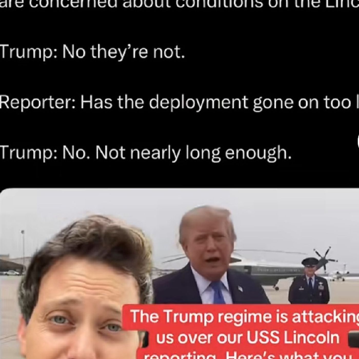 If the Trump regime thinks they will scare us away from reporting on episode artwork