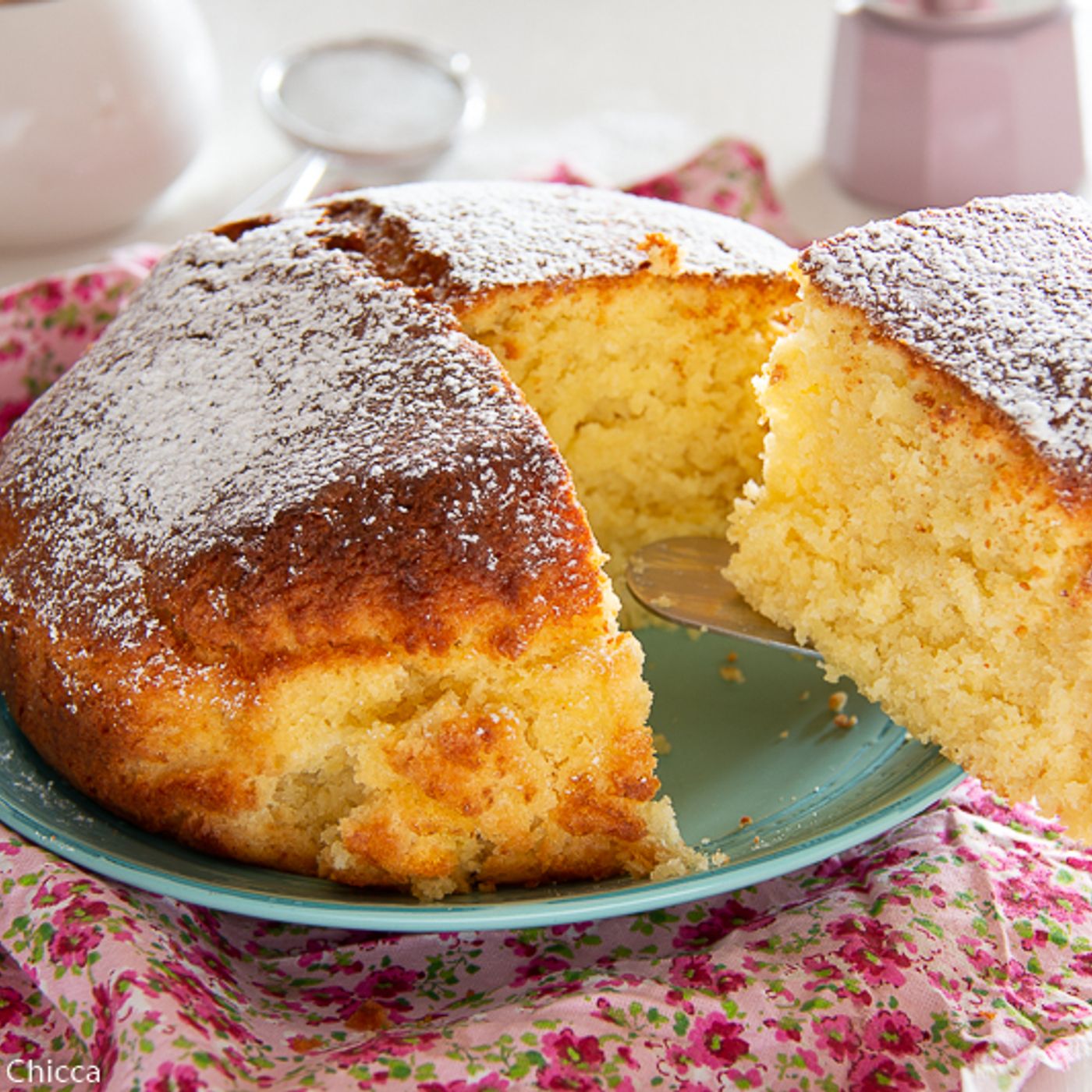 TORTA AL COCCO cotta nella friggitrice ad aria