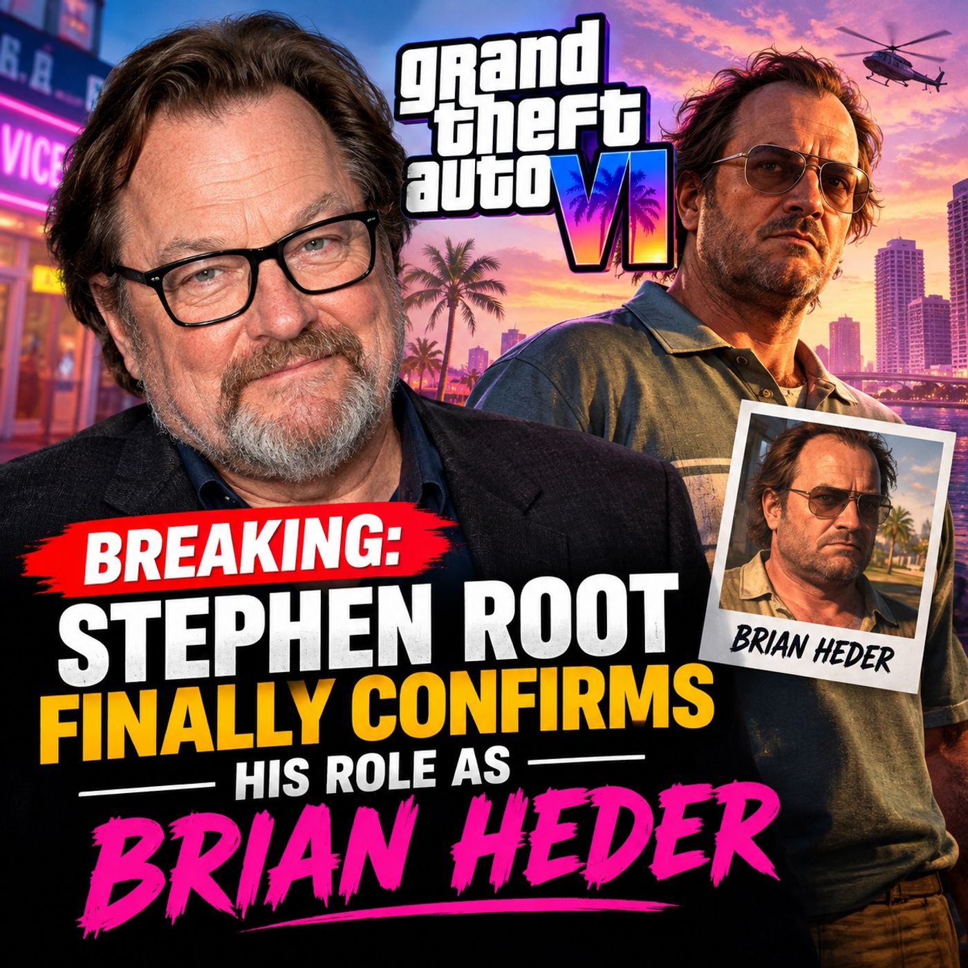 GTA 6 BREAKING Stephen Root Finally Confirms His Role as Brian Heder episode artwork