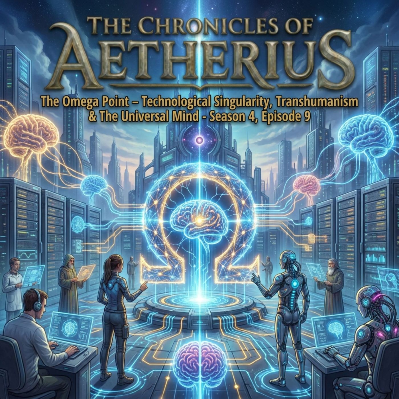 The Omega Point – Technological Singularity, Transhumanism & The Universal Mind episode artwork