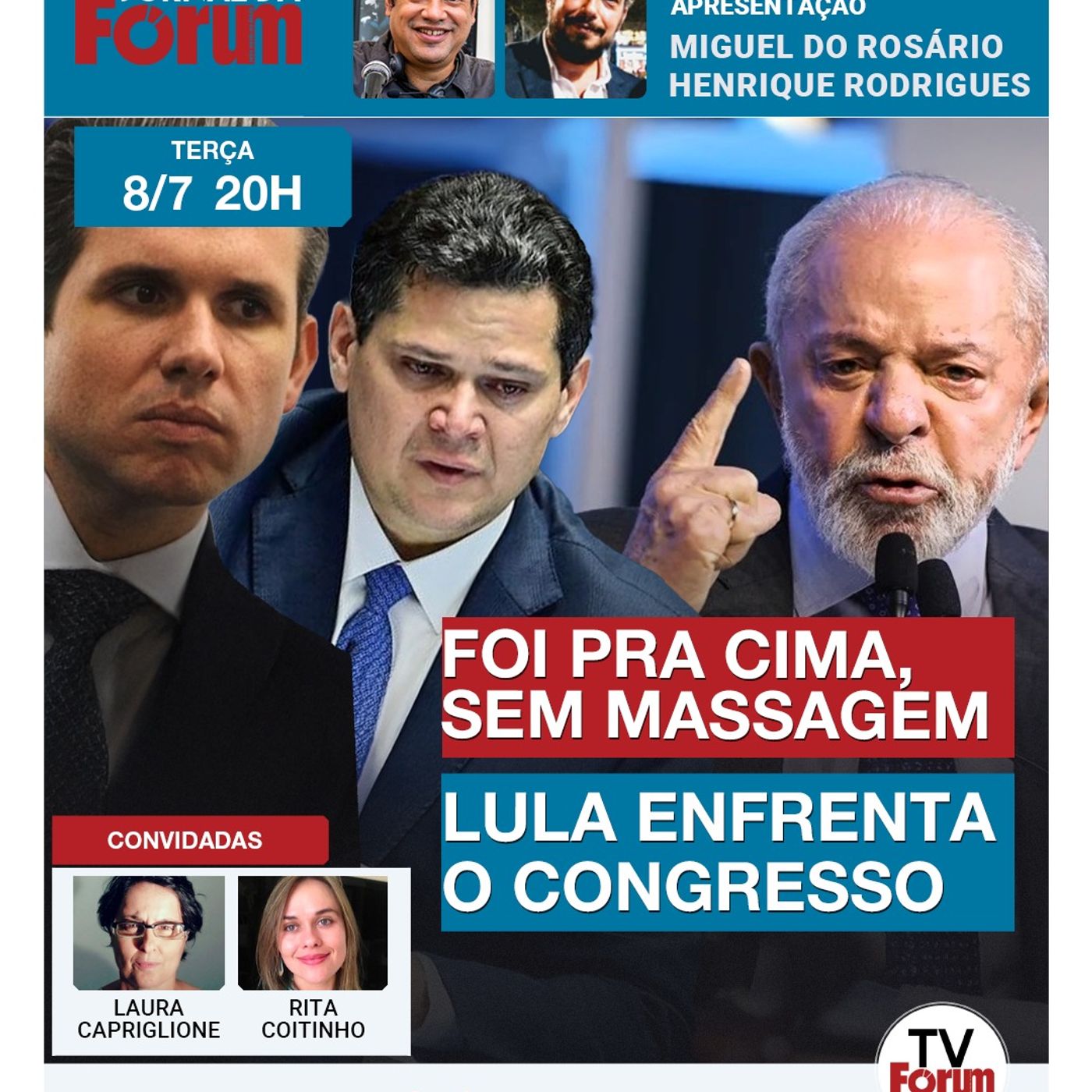 Lula vai pra cima do Congresso e peita Motta e Alcolumbre | Sabotagem contra o governo persiste episode artwork