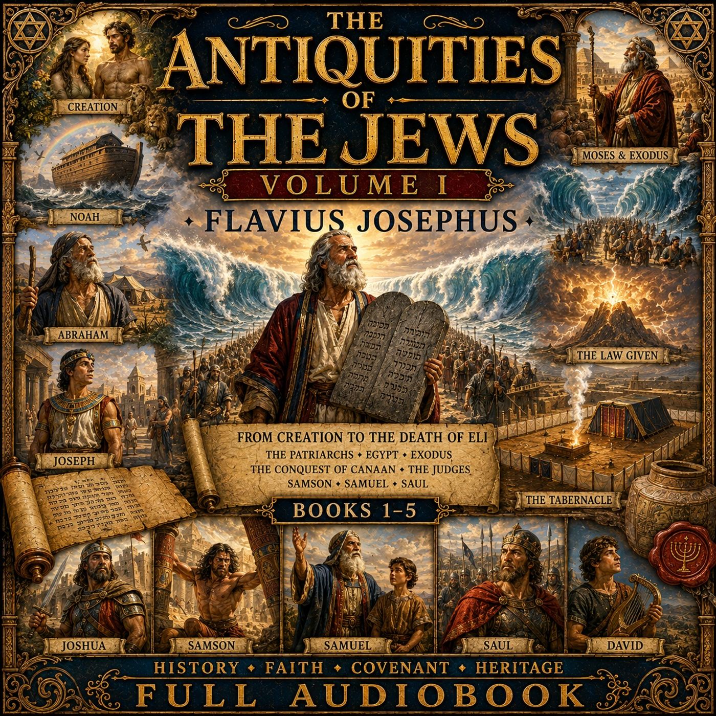 The Antiquities of the Jews, Volume 1 by Flavius Josephus | Creation, Exodus & Ancient Israel | Full Audiobook Part 2 episode artwork