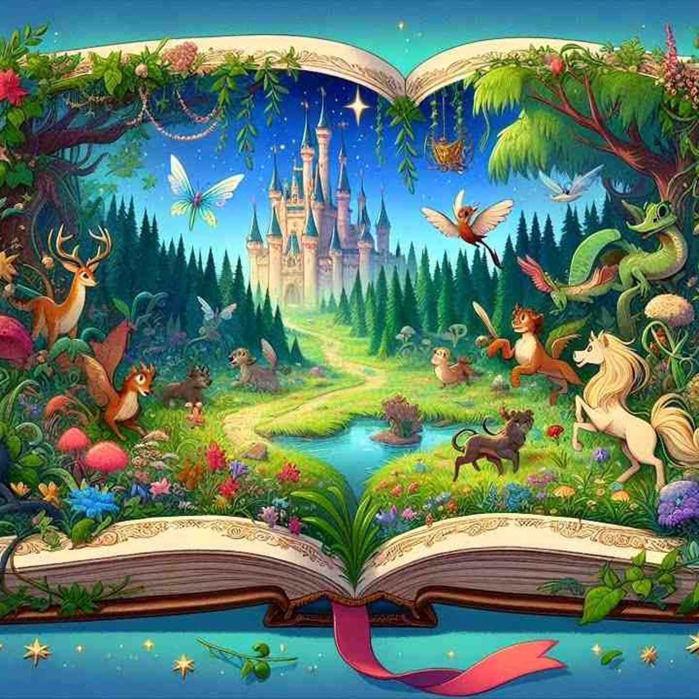 Kids Sleep Meditation THE ENCHANTED STORY BOOK Children_s Sleep Story(MP3_160K) episode artwork