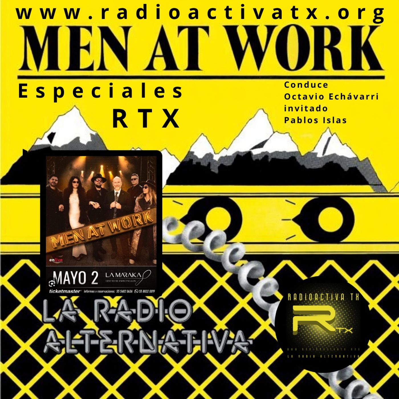 Especiales RTX men at work podcast episode artwork