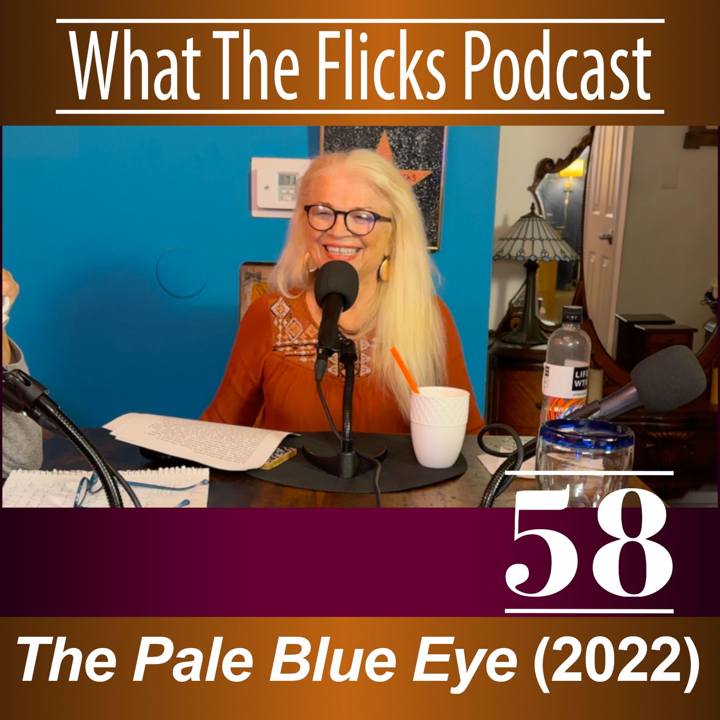 WTF 58 "The Pale Blue Eye" (2022) episode artwork
