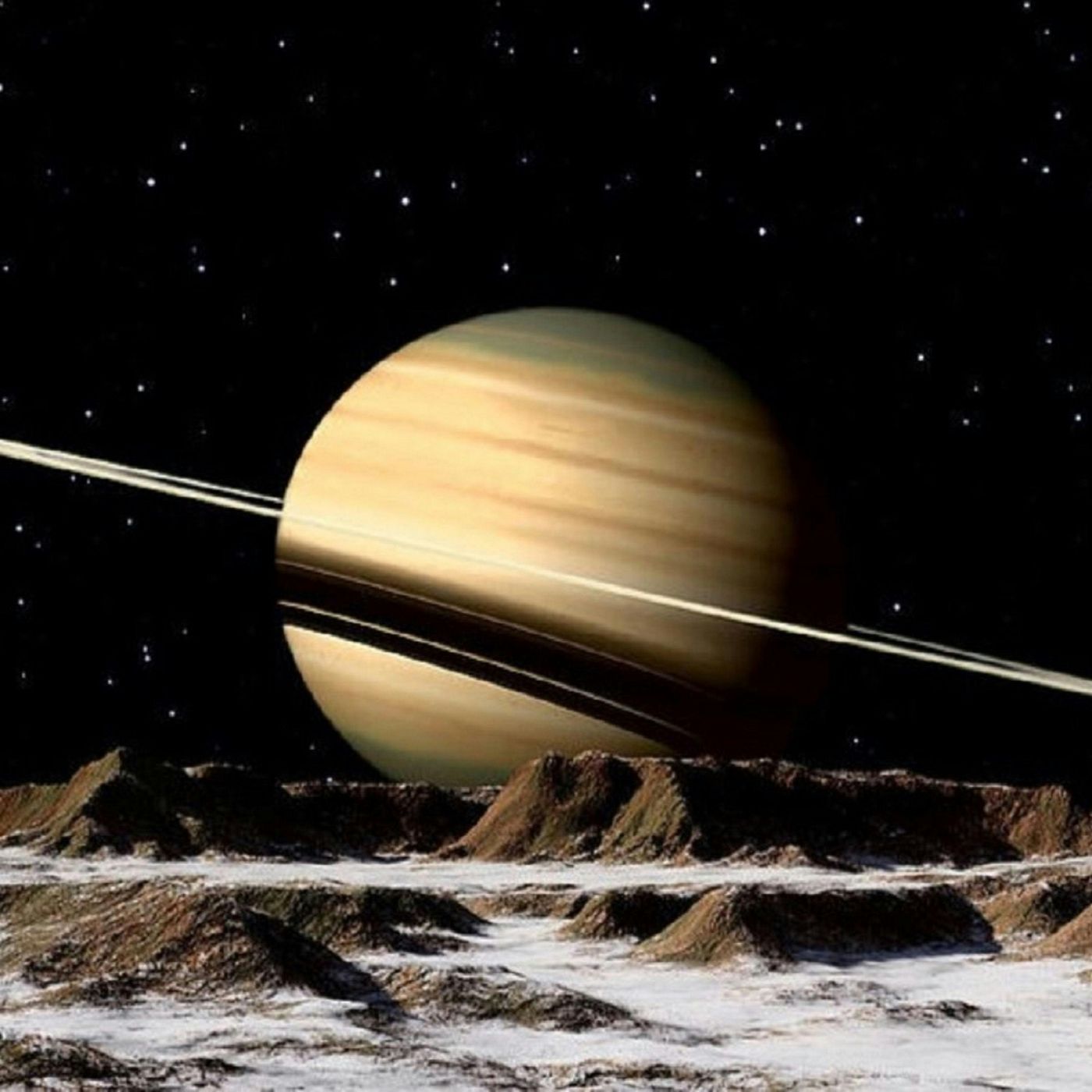 Space Cruise to Saturn, its Rings, and its Moons | Sleepy Space Story episode artwork