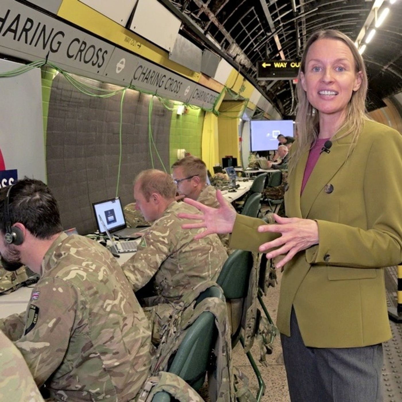 British troops train for war with Russia from the London Underground episode artwork