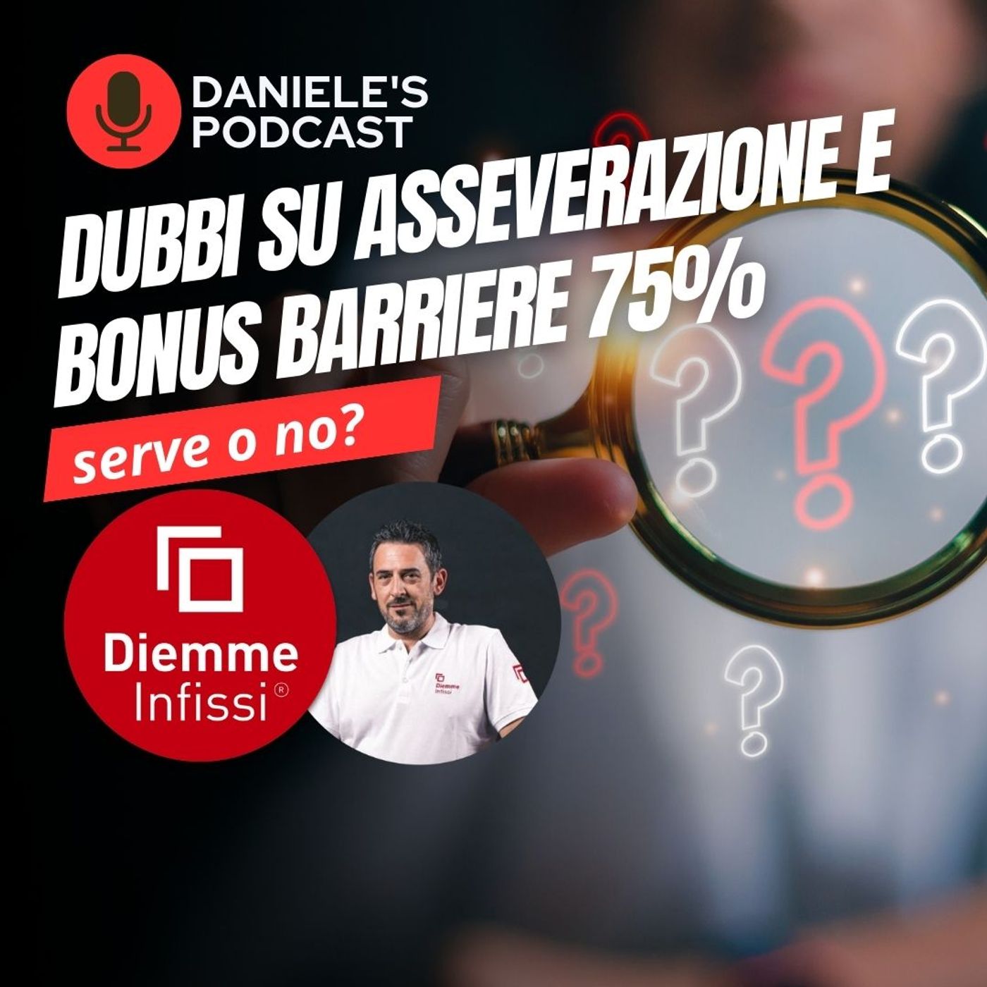 Dubbi su asseverazione e bonus barriere 75%, serve o no? episode artwork
