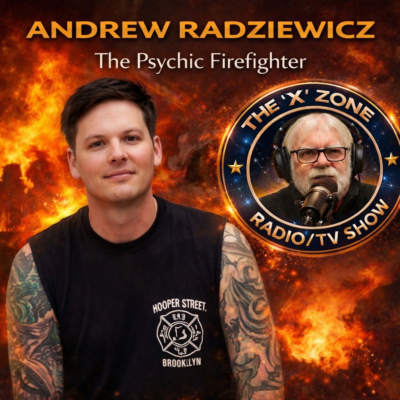 Rob McConnell Interviews - ANDREW RADZIEWICZ - The Psychic Firefighter