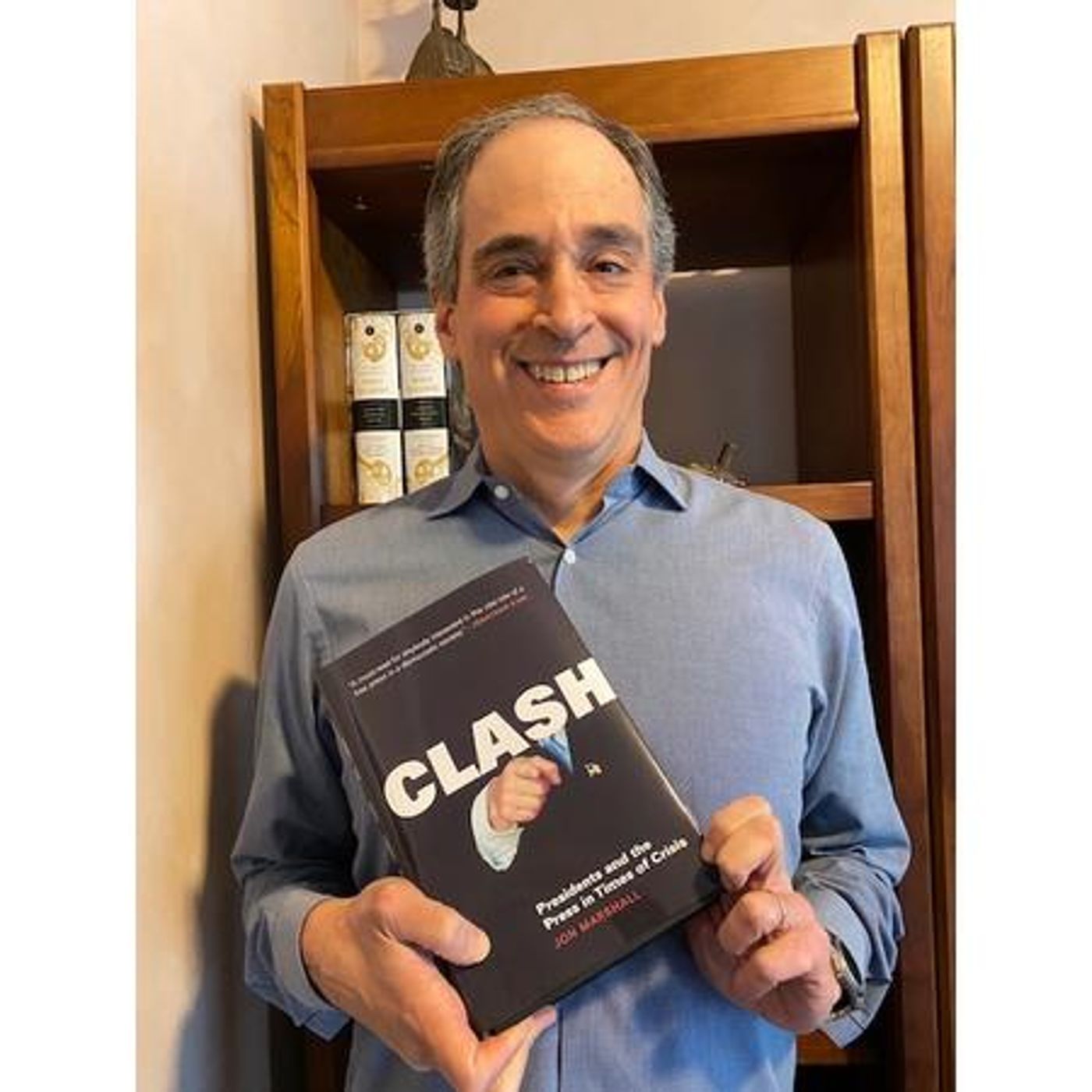 Author Jon Marshall discusses CLASH on #ConversationsLIVE episode artwork