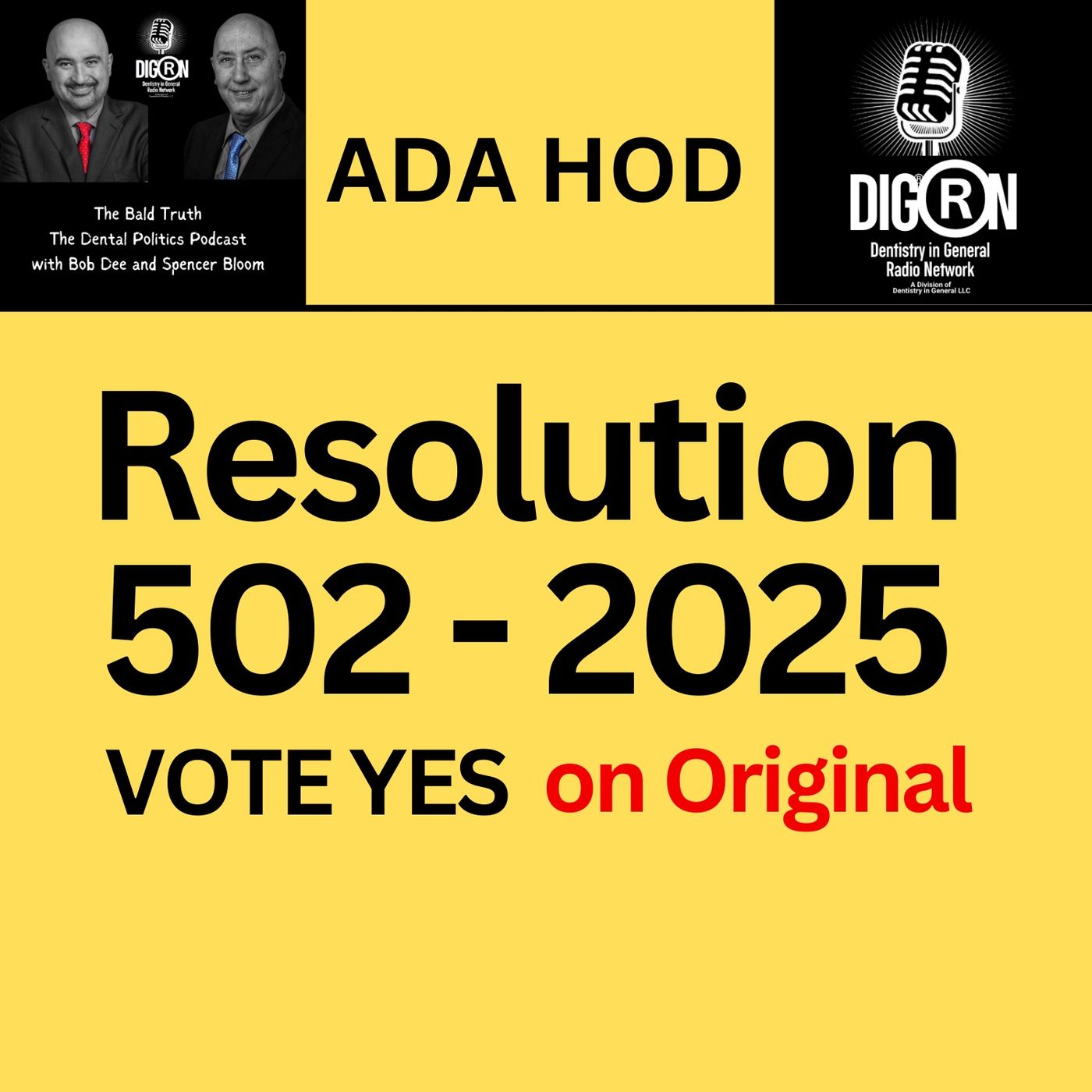 The Bald Truth: The Dental Politics Podcast