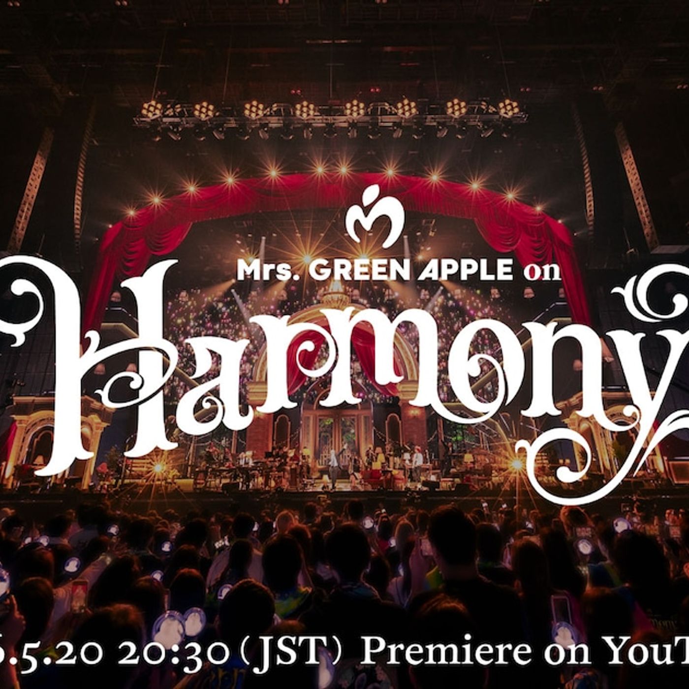 Mrs. GREEN APPLE定期公演「Harmony」を1回限りYouTubeでプレミア公開 - 音楽ナタリー episode artwork