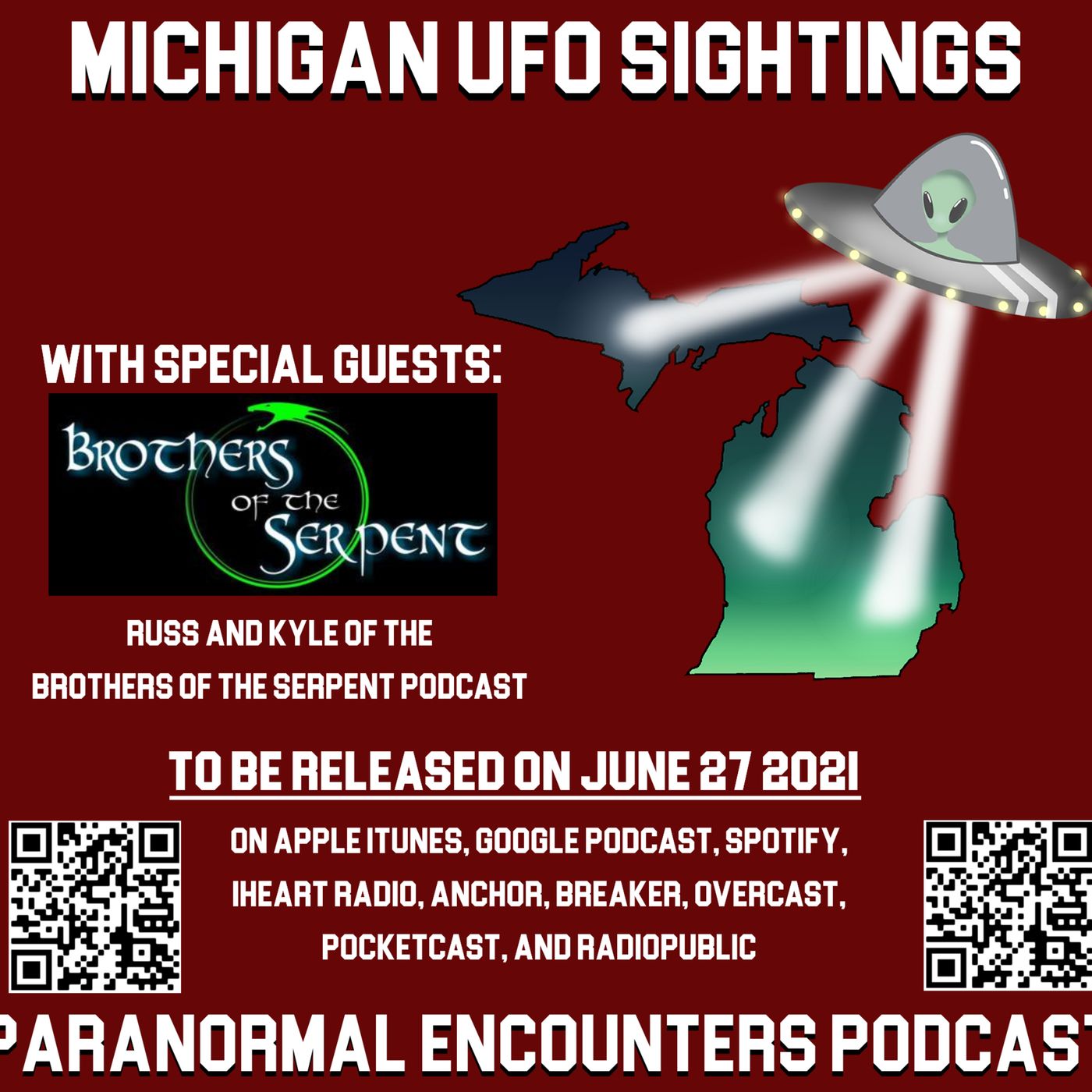 Michigan UFO Sightings And Paranormal Encounters Podcast