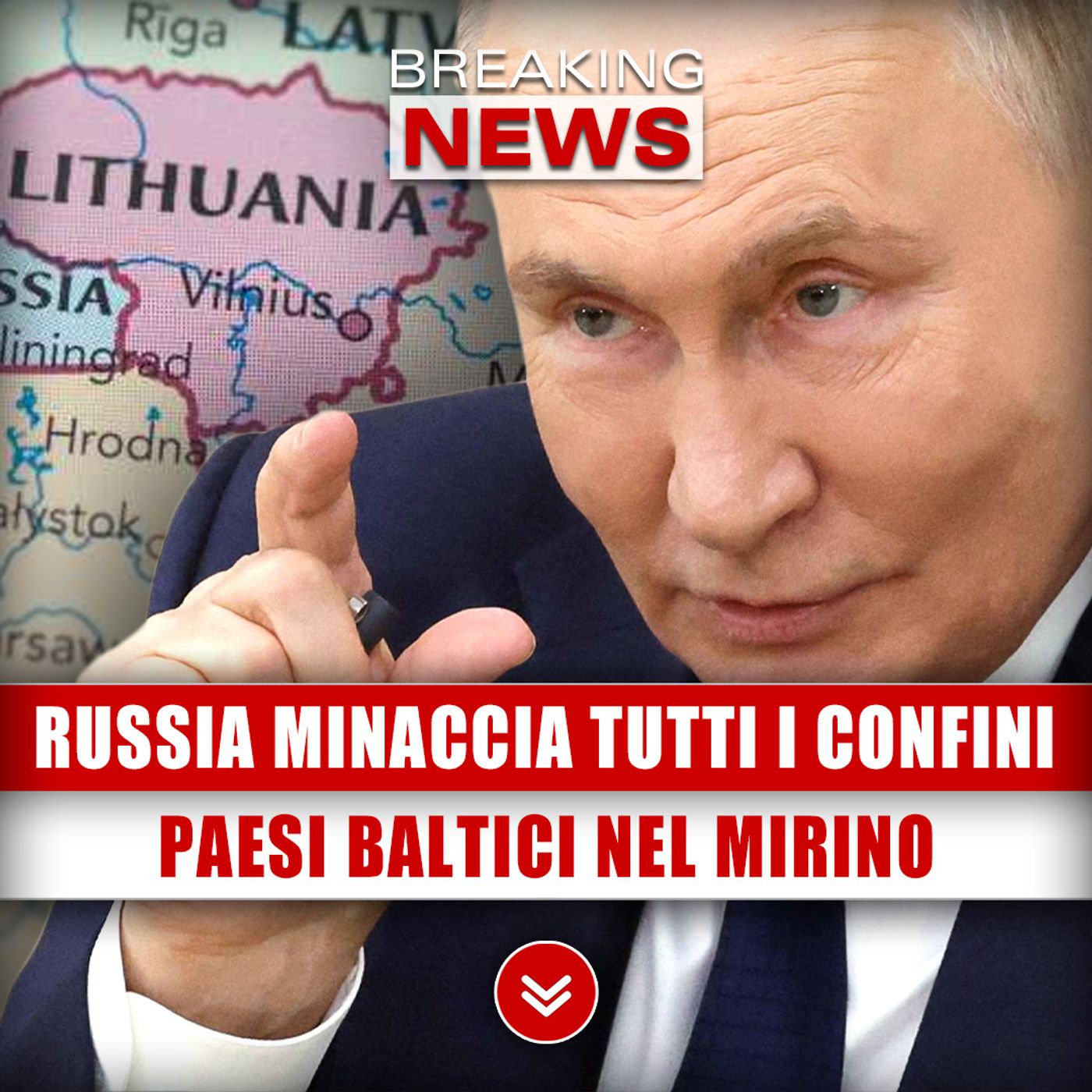 Russia Minaccia Tutti I Confini: Paesi Baltici Nel Mirino!