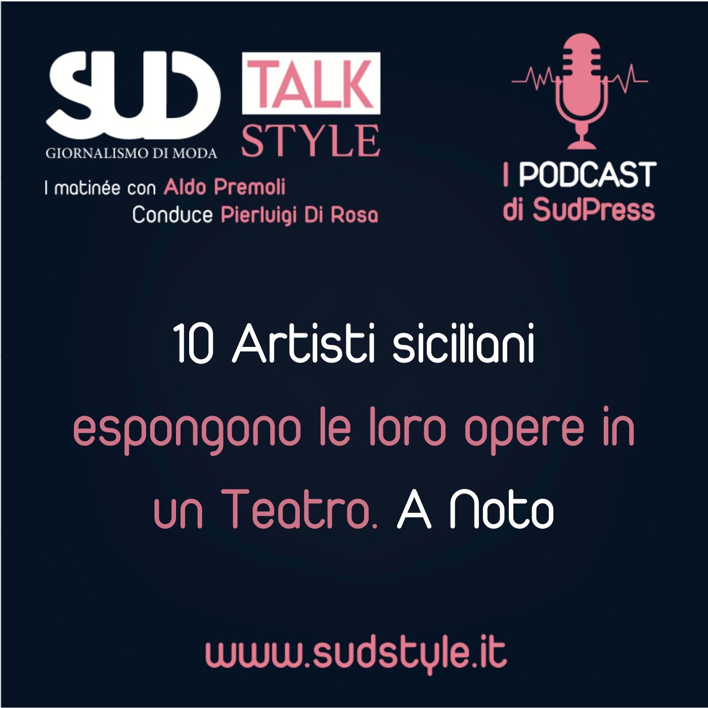 10 Artisti siciliani espongono le loro opere in un Teatro. A Noto