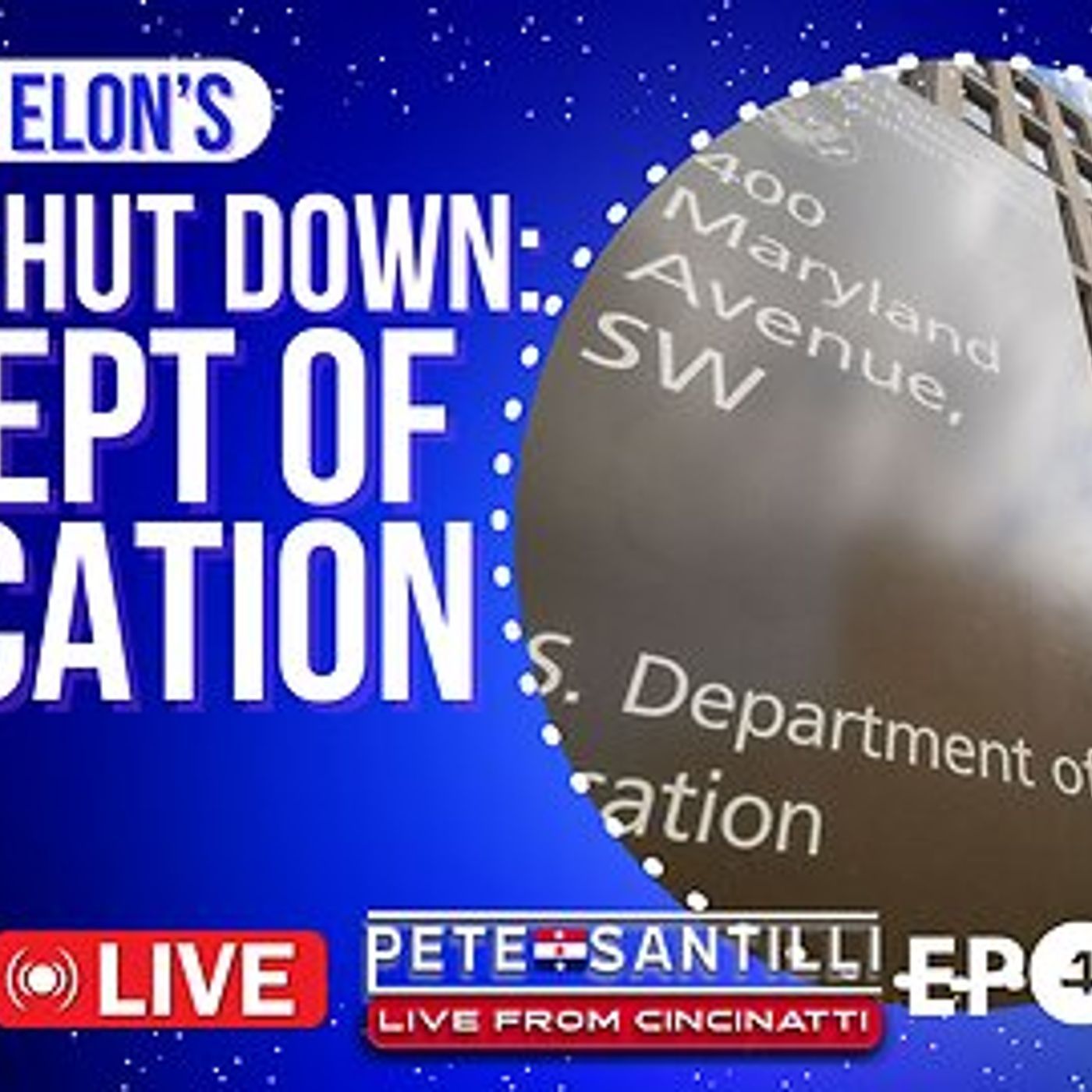 HR 3 - PRESIDENT TRUMP & ELONs NEXT SHUT DOWN: U.S. DEPT OF EDUCATION! [EP 4426-8AM] episode artwork