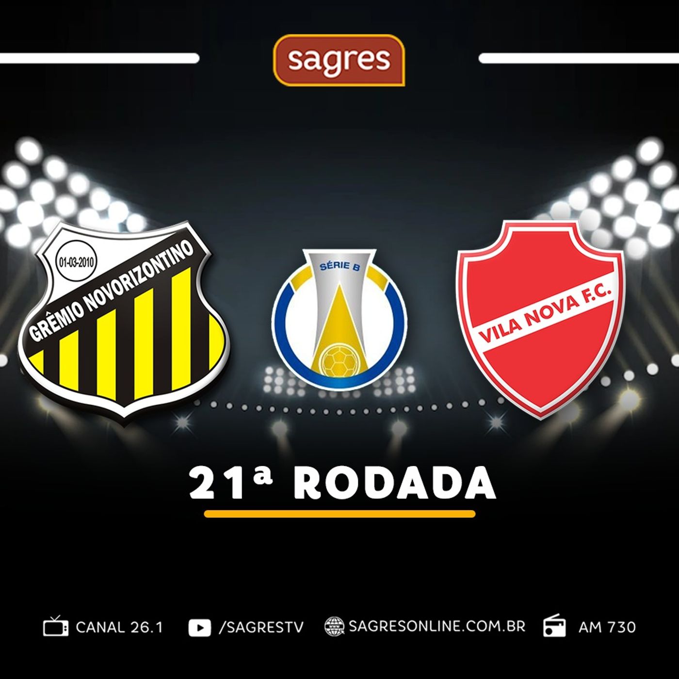 Série B 2022 - 21ª rodada - Novorizontino 0-1 Vila Nova, com Paulo Massad episode artwork