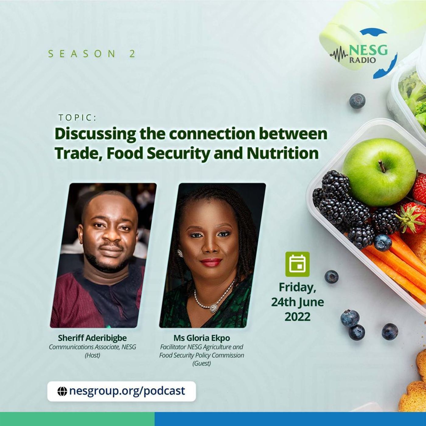 Discussing The Connection Between Trade, Food Security And Nutrition