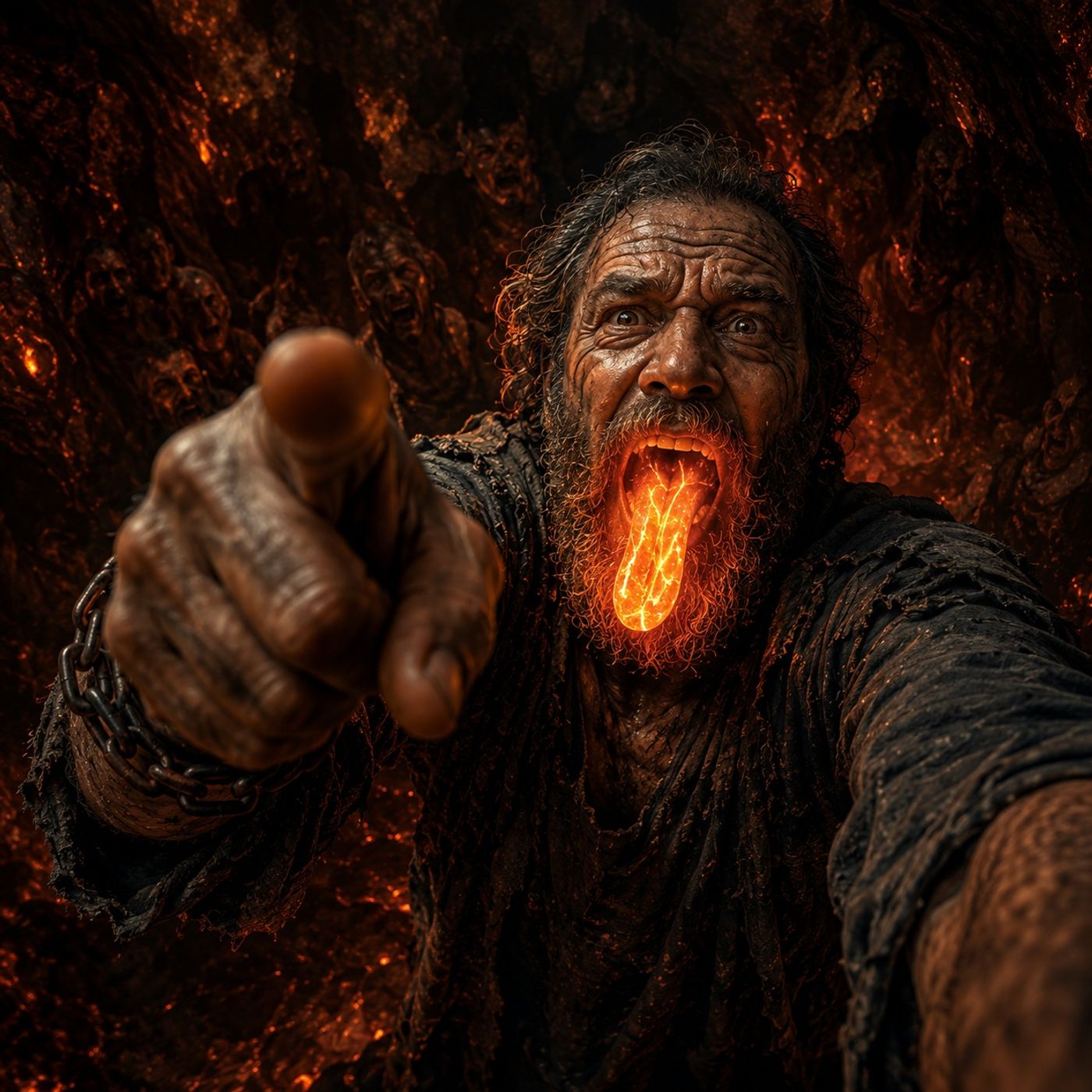 🔥 Bible Stories by Legends The Rich Man's Warning from Hades (Not One in Compliment) episode artwork
