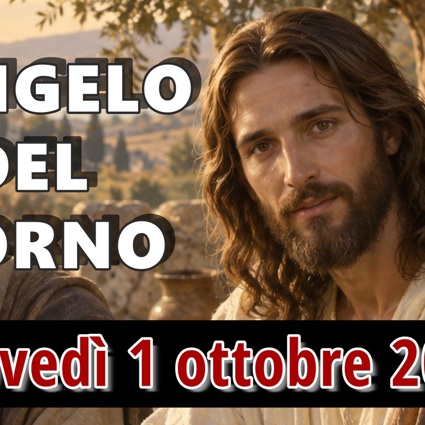VANGELO DEL GIORNO GIOVEDI 1 OTTOBRE 2026 ❤️ La vostra pace scenderà su di lui episode artwork