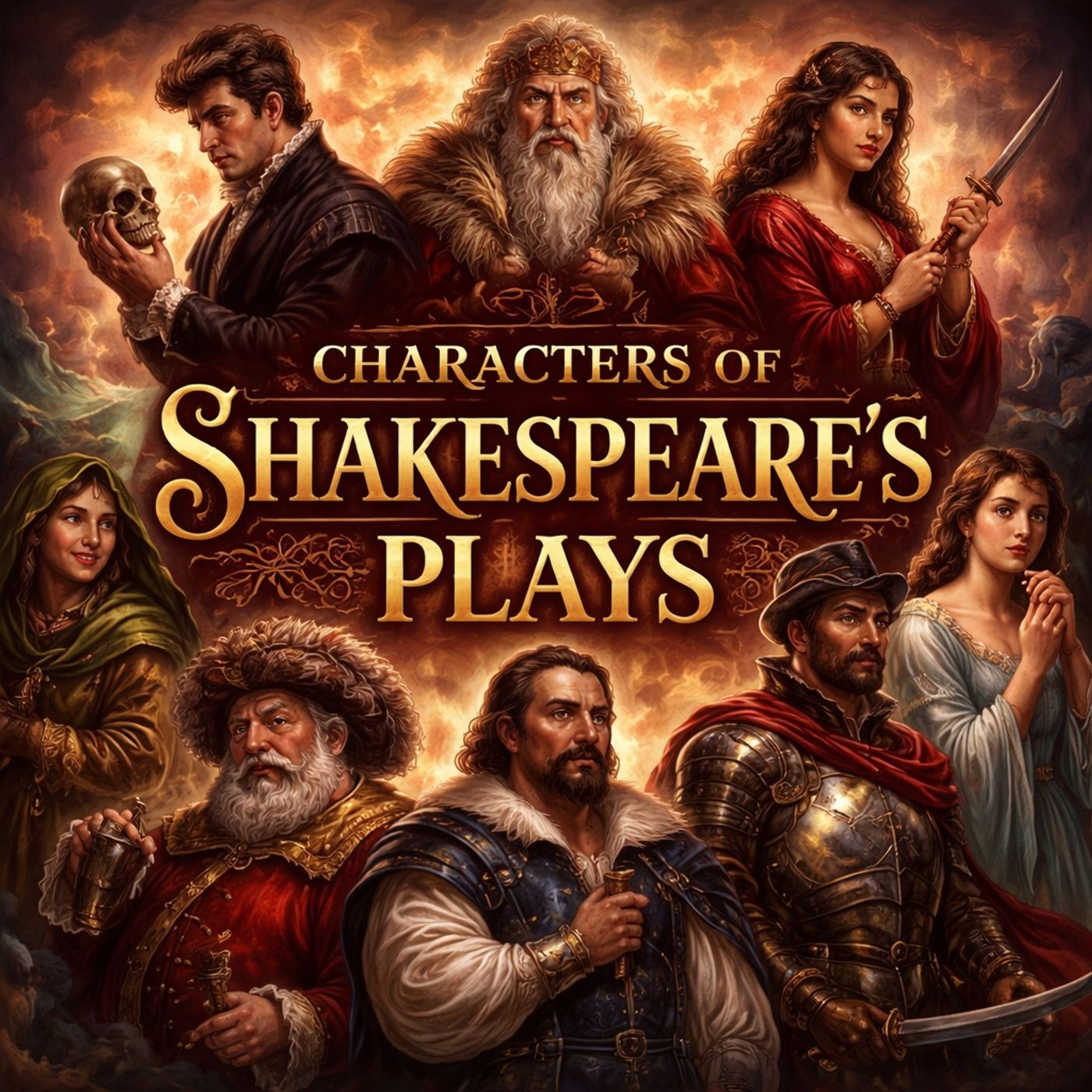 Characters of Shakespeares Plays podcast artwork
