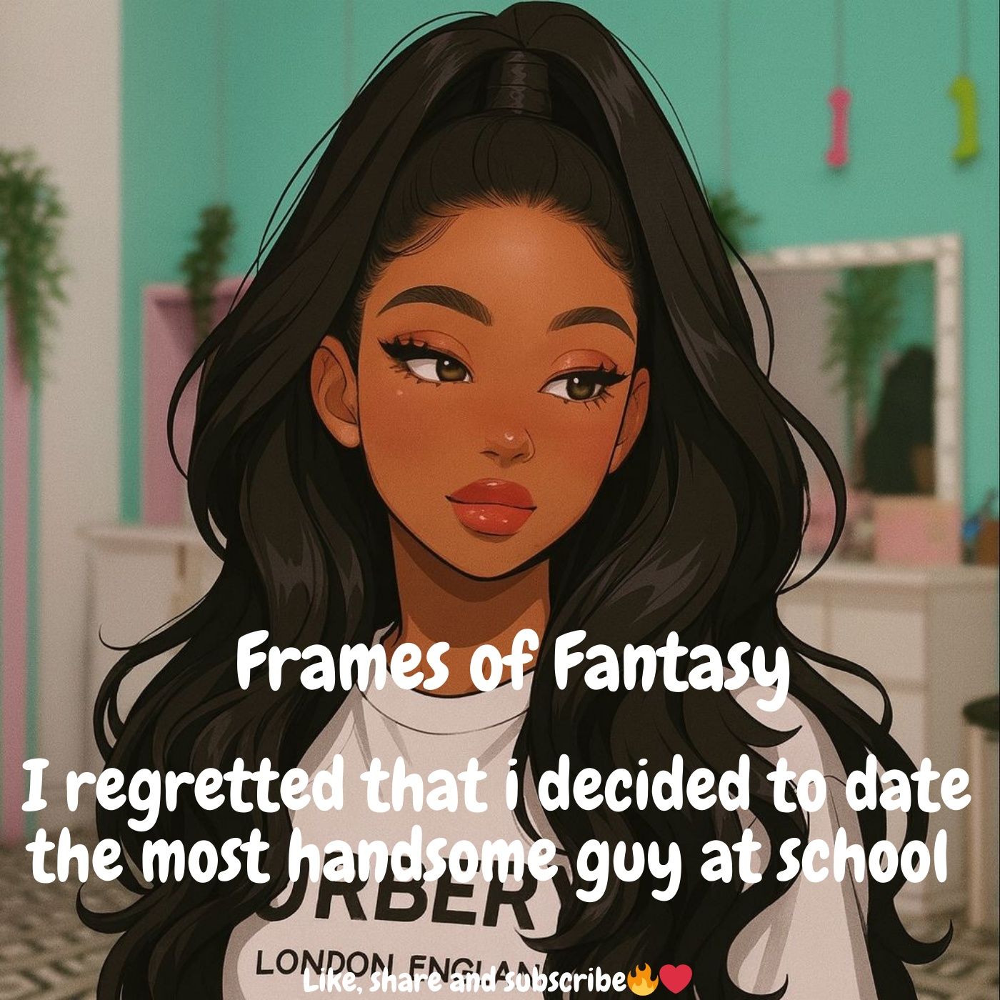 I regretted that i decided to date the most handsome guy at school|Like and subscribe