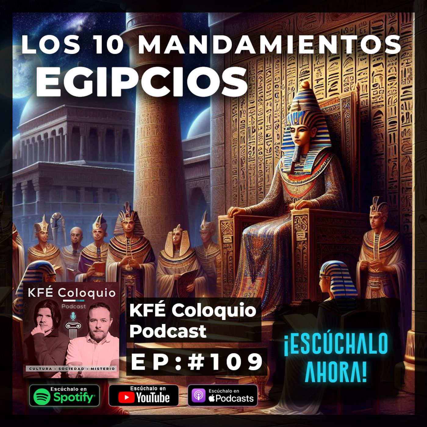 La VERDAD sobre los 10 MANDAMIENTOS y el ANTIGUO EGIPTO 🧠📜💥| Episodio 109 episode artwork