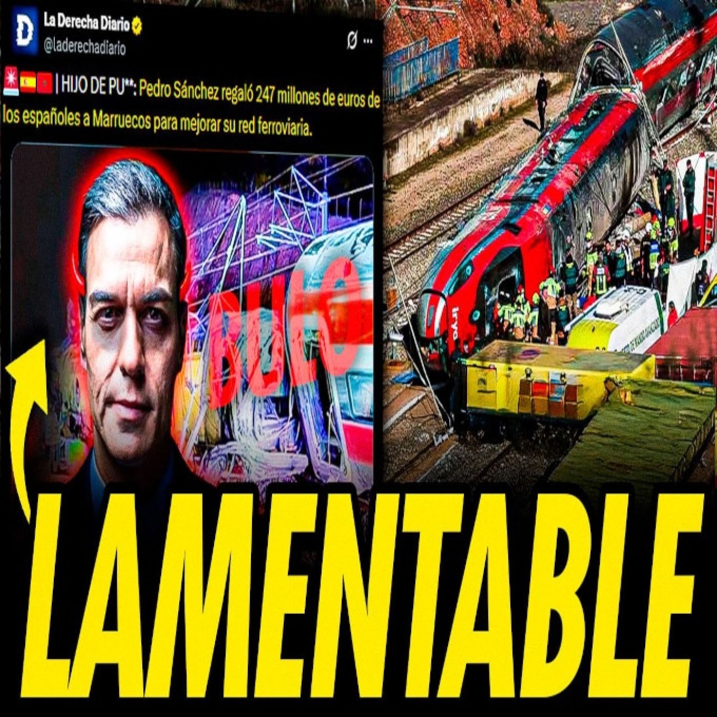 OLEADA DE BULOS SOBRE EL FATAL ACCIDENTE FERROVIARIO EN ADAMUZ episode artwork
