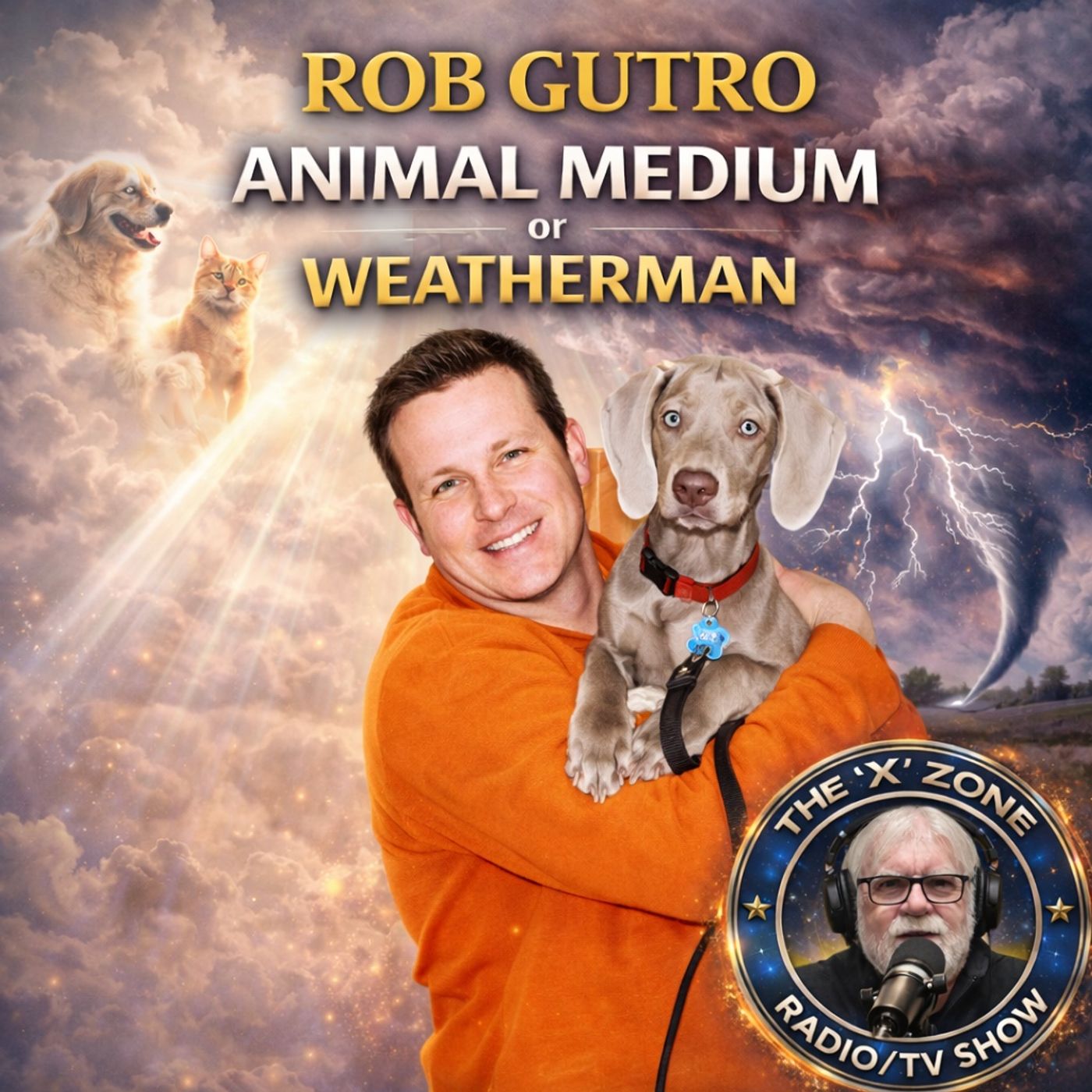 Rob McConnell Interviews - ROB GUTRO - Animal Medium or Weatherman