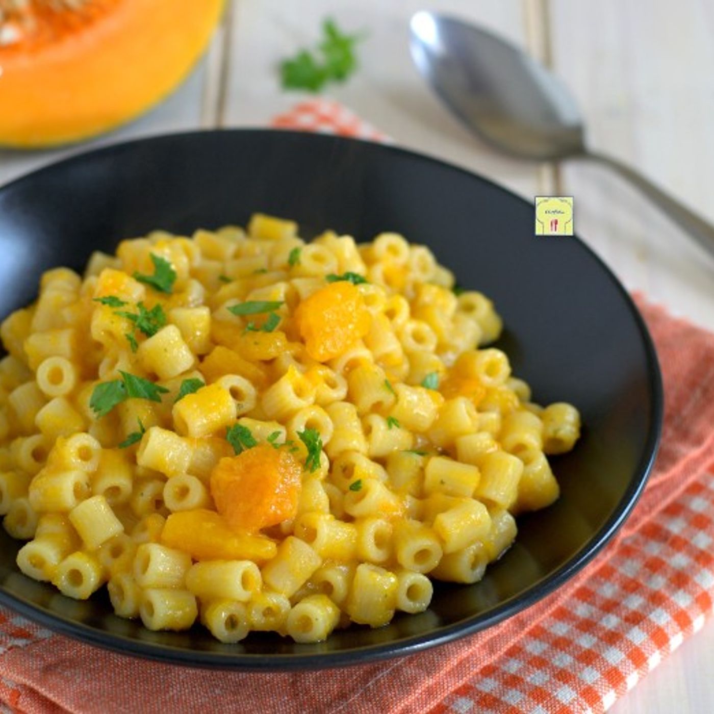 Pasta e zucca alla napoletana