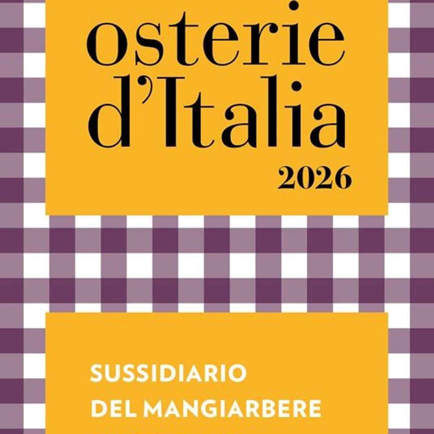 Carlo Bogliotti "Osterie d'Italia 2026"